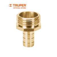 ส่งฟรี TRUPER 12702 ข้อต่อทองเหลืองตัวผู้ 1/2 นิ้ว