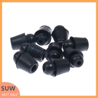 ? SUW 10pcs Universal Car door Dampers BUFFER Rubber Pad ฝาครอบยางป้องกันการกระแทก