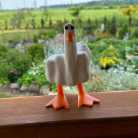 Resin Craft Statue Desk Duck Decor Finger Duck-Duck You Figurine Finger Little Duck Resin Figurine Ornament Decor