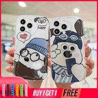 เคส Samsung A14 A22 A13 A04 A04S A52 A12 A03 A03S A23 A32 A50 A02S M32 A20 A125 A305 A51 A24 A50S M12 A30S M02S A30 M22 A13โกหก A14 LTE A037F F12 A52S M10S A025 F02S โกหก LTE LTE M04เคสโทรศัพท์ลาย Gromit Selfie รูปสุนัขคู่รักน่ารักเคสนิ่มขอบโค้ง3D