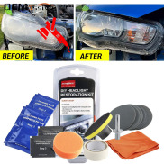 Autoxbert Bộ dụng cụ đánh bóng phục hồi đèn pha xe hơi dụng cụ làm sáng