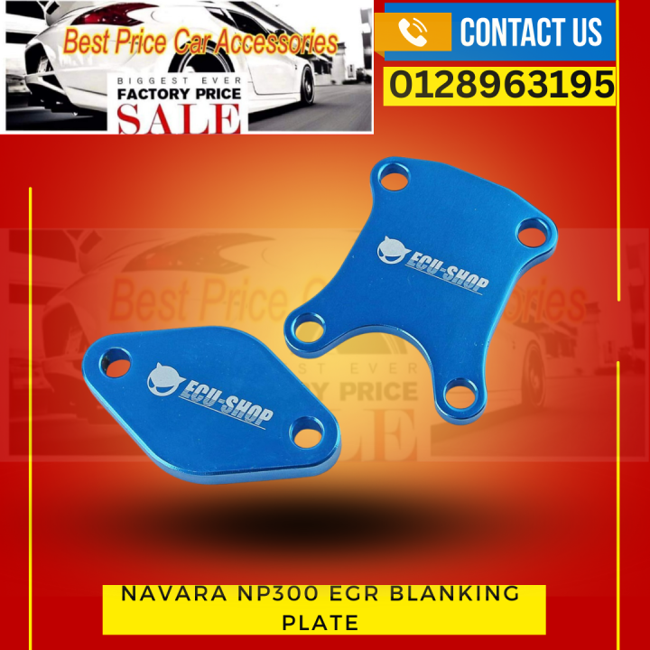 EGR Block Blanking Plate Navara Np300 Lazada