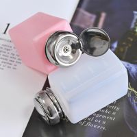 【CW】 200 ML Nail Press Bottle Liquid Alcohol Gel Polish Holder Portable Acrylic Gel Polish Cleaner Remover Dispenser Duck Pump 23GH