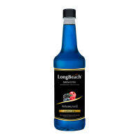 ลองบีชไซรัปทับทิมผสมเบอร์รี่ 740 มล. LongBeachBlueGrenadineSyrup 740 ml. รหัส 0254