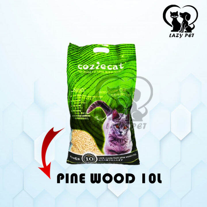 CozieCat Pine Wood Cat Litter 10L Lazada