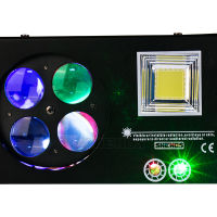 LED Laser Strobe 4in1 DMX512 Stage Effect Lights Good For DJ Disco Birthday Parties WeddingChristmas Decoration Clubs And Bar