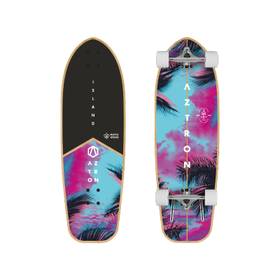 พร้อมส่ง !! SurfSkate เซิร์ฟสเก็ต Aztron Island 30 Surfskate Skateboard เซิร์ฟสเก็ต รับประกัน 6 เดือน