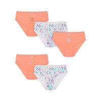 กางเกงในเด็ก Mothercare coral floral briefs - 5 pack VF593