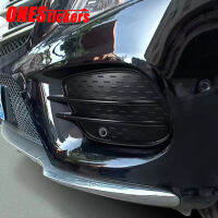 For Benz GLE GLS Class W166 X166 GLE Coupe C292 AMG GLE43 Car Accessories Front Bumper Lip Grille Fog Lamp Cover Trim