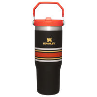 Stanley  แก้วเก็บความเย็น รุ่น VARSITY ICEFLOW™ FLIP STRAW TUMBLER 30 OZ BLACK MESH