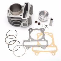 ZHUANGQIAO 47mm Performance Big Bore Kit Cylinder Piston Rings fit for GY6 50cc to 80cc 4 Stroke Scooter Moped ATV 139QMB 139QMA