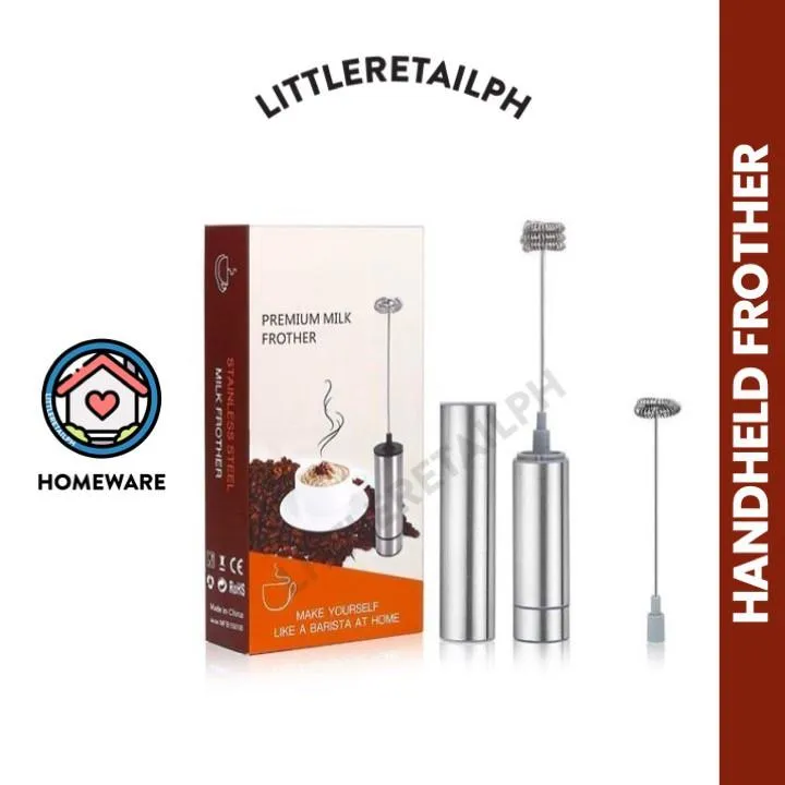 ☞๑۞ Stainless Steel Milk Frother for Bulletproof and Black Coffee