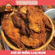 HCMKhô bò miếng loại 1  Thơm ngon - đặc biệt  Yotafood - 500Gr