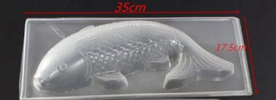 【✴COD✴】 RTERT54634 ปลาคาร์พปลาตะเพียนเค้ก3d แม่พิมพ์ช็อคโกแลตเจลลี่แม่พิมพ์ขนมหวานอุปกรณ์เครื่องมืออบขนม