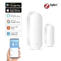 【hot】❍  Tuya Zigbee Door Sensor Close Detector Smartlife App Notification Compatible with