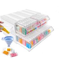 5d Diamond Painting Tool Storage Box Diy New Drawer Storage Box Square Bottle Round Bottle Funnel Tool Set