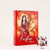 ยอดนิยม [ไพ่แท้-หายาก]​ Foxfire: The Kitsune Oracle Lucy Cavendish ไพ่ออราเคิล ไพ่ยิปซี ไทาโร่ ทาโรต์ fox fire tarot card cards