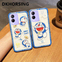 DKHORSING เคสโทรศัพท์สำหรับ VIVO Y17S 2023การ์ตูนโดราเอมอน TPU เคสใสซิลิโคนนิ่มเคสด้านหลังโปร่งใสกันกระแทก VIVOY17S Y17s