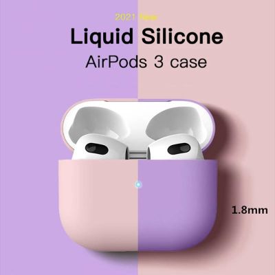 Airpods3 Silicone Bluetooth Headset Cover Headphones With Dust Plug