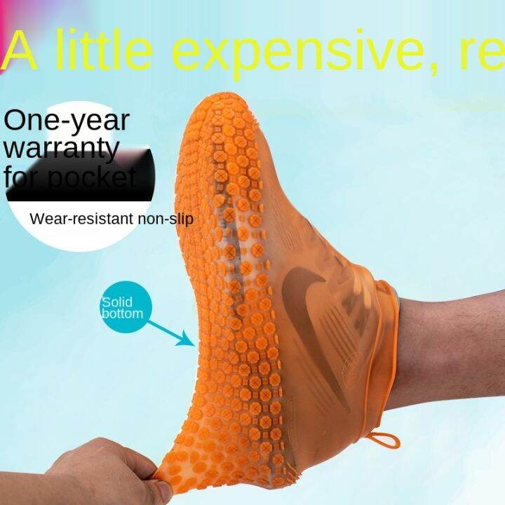 men-women-and-children-waterproof-anti-slip-and-thick-wear-resistant-outdoor-convenient-silicone-shoe-covers-in-rainy-days