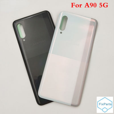 Original SAMSUNG Galaxy A90 5G A908 Back Cover Door Rear Glass Housing Case Replace Cover With Adhesive Sticker