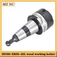 หัวจับคอลเลท ISO30 ER32 45L งานไม้ G2.5 30000rpm CNC Toolholder พร้อมที่วางเครื่องมือดึงสตั๊ดสําหรับเครื่องแกะสลัก miliing