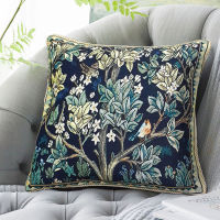 Tapestry Pillow Cushion Cover Cotton Weave Pillow Cushion Cover Tree Of Life Pattern Ethnic Style Pillowcase Double Sided