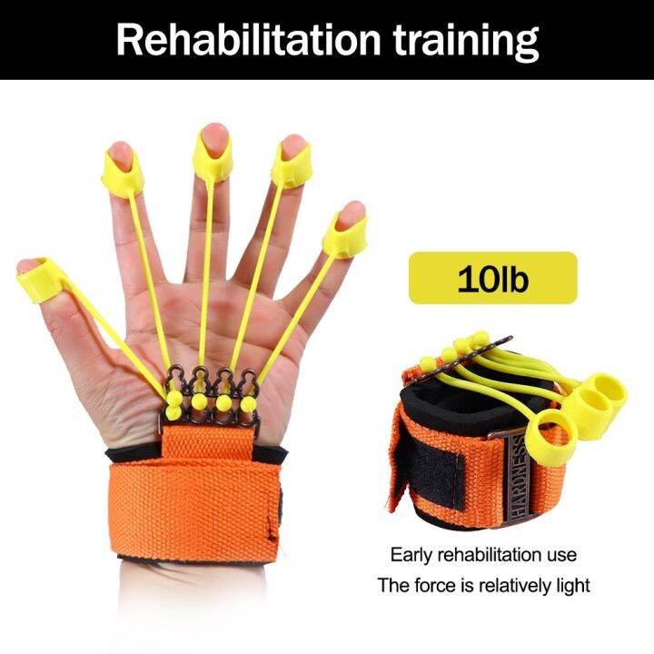 Portable Hand Gripper Strength Trainer Silicone Finger Yoga Expander