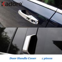 For Jeep Compass 2011 2012 2013 2014 2015 ABS Chrome Door Handle Cover Trims Decoration Auto Accessories Car Styling