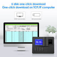 Enterprise Employee Clock, Biometric Fingerprint Digital Attendance Terminal, Online Work Attendance Check-In Machine (0 Monthly Fee)