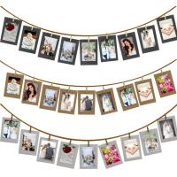 10Pc/lot DIY Paper Photo Frame Banner Wedding Birthday Decoration Bunting Bachelorette Party Christmas Home Decoration Supplies