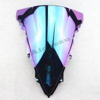 ACZ Motorcycle Windshield ABS Plastic Air Wind Deflectors Windscreen Double Bubble Cover For Yamaha YZF1000CC R1 09-14