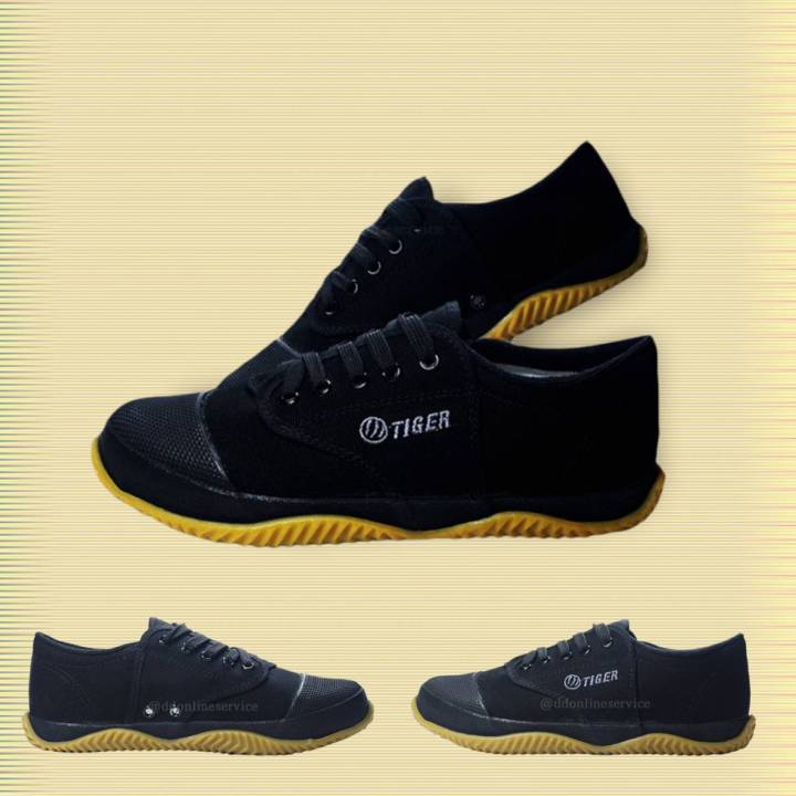 รองเท้าผ้าใบนักเรียน-tiger-รองเท้านักเรียนชาย-รองเท้านักเรียนหญิง-รองเท้าผ้าใบนักเรียนดำขาวน้ำตาล-รุ่น-tg9-รุ่นใหม่ล่าสุด-sale-ลดราคาพิเศษ