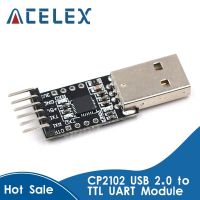 USB CP2102ทันสมัย2.0เพื่อ TTL UART โมดูล6ขาสายแปลงซีเรียล STC แทนที่ FT232