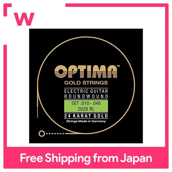 OPTIMA Electric Guitar Strings 24K Gold 2028.RL Lazada PH