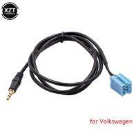 【hot】ﺴ  AUX Audio Input Cable 3.5mm Passat Bora Original Car Brand Dedicated