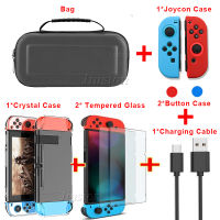 6 in 1 Kit Bag for Nintendo Switch Case Hard Shell EVA Carrying Cover for Nintend Switch Joycon Console Joysticks Game Accessory