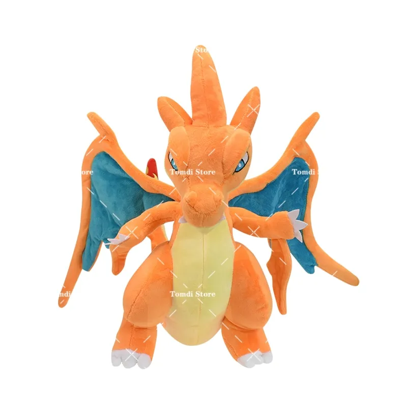 Pokemon Dynamax Charizard Plush Toys para crianças, X e Y, Fire Dragon  Anime Movies, Posket Monster, boneca de pelúcia, presente de aniversário