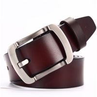 belt male genuine strap leahther belt men luxury strap pin buckle fancy vintage cowboy jeans ceinture homme Belts