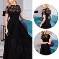 COD DSTGRTYTRUYUY fashion Sexy Evening Party Dress Vintage Long Beach Boho Chiffon Solid Color Dress