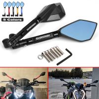 For BMW R1250 GS R 1250 GSA R 1250GS HP 2018 2019 2020 2021 CNC Motorcycle Handlebar Rear View Mirrors Blue Anti-Glare Mirror