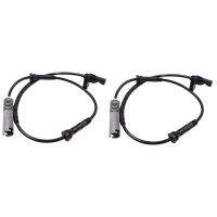 2X Front ABS Wheel Speed Sensor For-BMW 1 3 Series E88 E90 E91 E92 05-14 34526762465