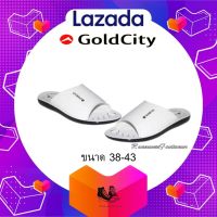 Goldcity รองเท้าแตะ โกลด์ซิตี้ G237  ขนาด38-43 พื้นPU PVC  ผ้าใบโกลด์ซิตี้ รองเท้าพื้นขาว รองเท้าแตะลำลอง