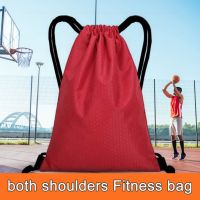 Basketball Storage Backpack Drawstring Fitness Backpack Portable Sports Bag Waterproof Outdoor For Gym Cycling Soccer Ball