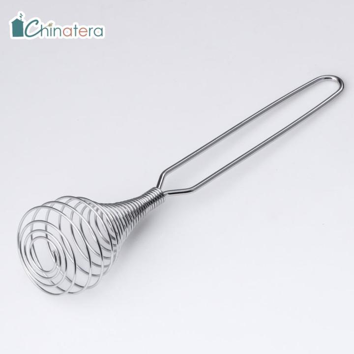 Whisk Egg Beater Mixer Stainless Steel Hand Blender Wire Kitchen