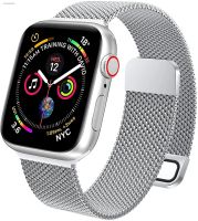 ☾✻ Magnetic Loop For Apple watch Band 44mm 40mm 38mm 42mm 44 mm Accessorie Metal smartwatch bracelet iWatch serie 3 4 5 6 7se Strap