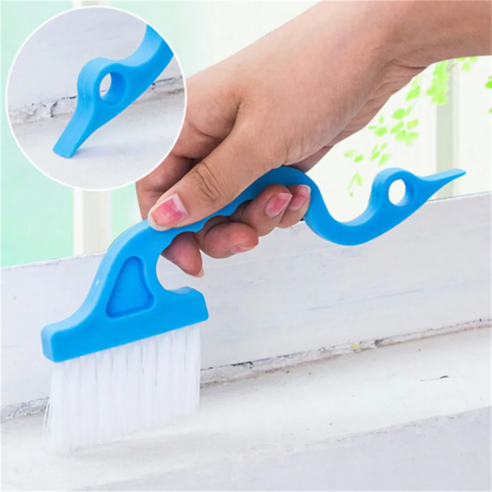 1pc Window Groove Cleaning Brush For Window Sills And Crevices