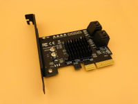 ชิปเซ็ต Marvell 88SE9230 PCI Express Raid Card 4พอร์ต SATA 3.0เพิ่มการ์ดที่สอดคล้องกับ PCI-E Specification Revision 2.2สำหรับ PC