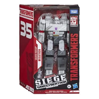 Transformers Siege Two-Dimensional Optimus Prime Megatron Soundblaster 35Th Anniversary Toy Model Collection Gift
