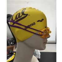 【Summer Must-Have】Are na Printed Swimming Cap Silicone Waterproof High Elastic Mens And Womens Swimming Caps